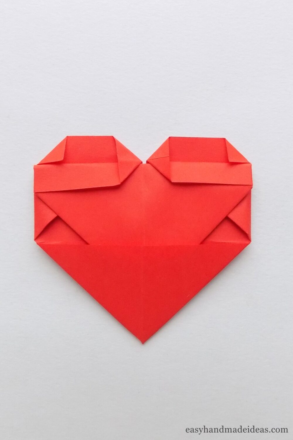 How to Make an Easy Origami Heart: 12 Steps